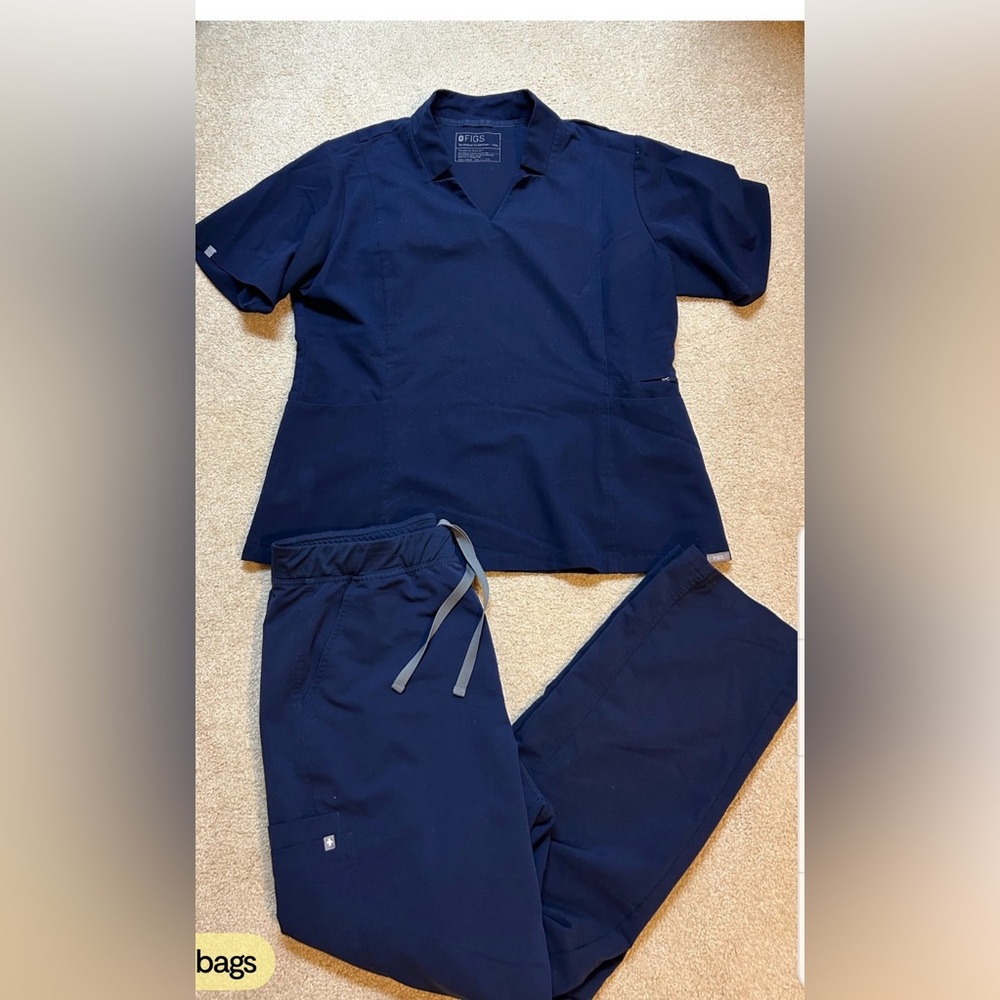 Figs scrub set navy XXL technical edition